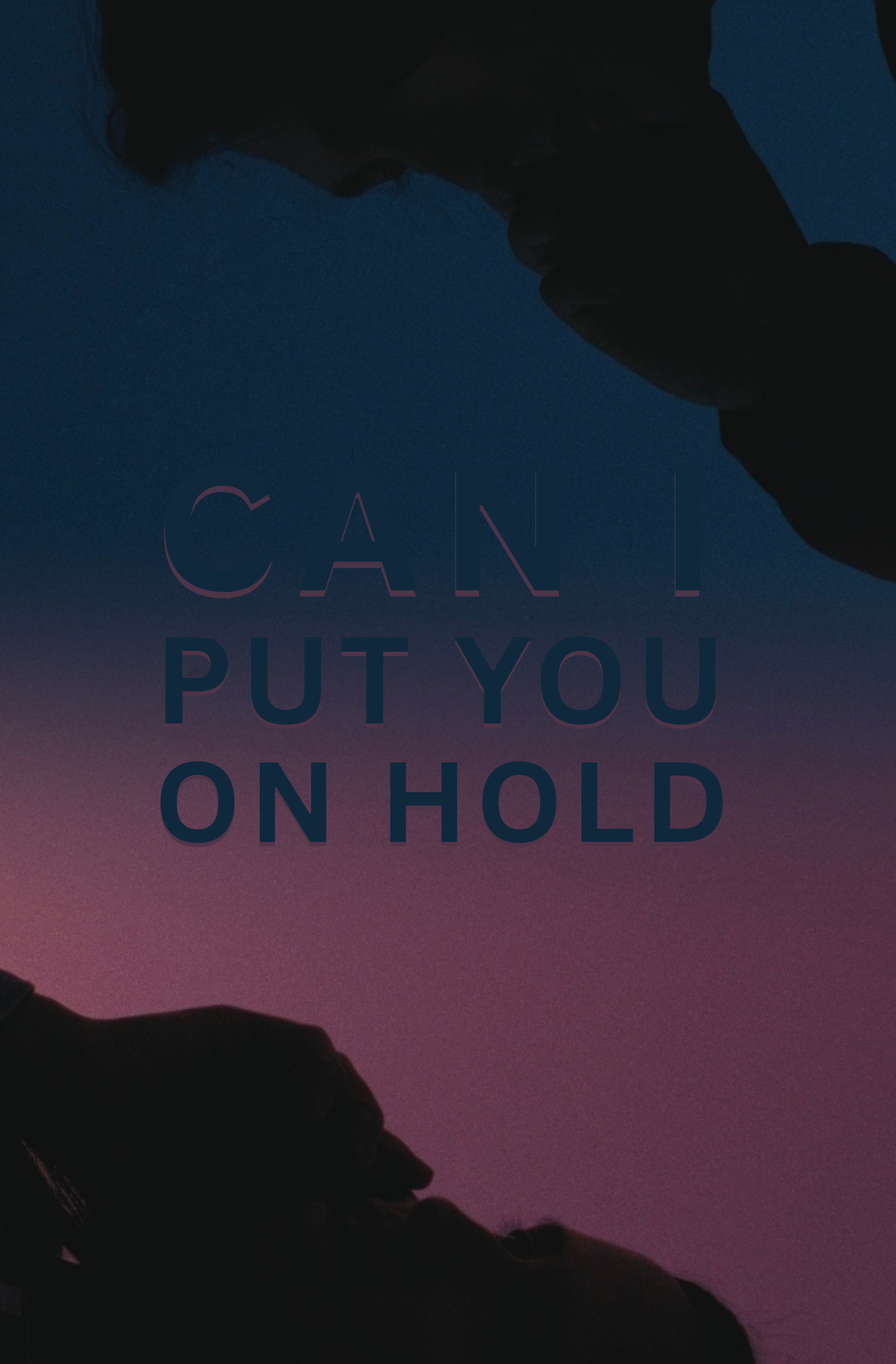 CAN I PUT YOU ON HOLD poster